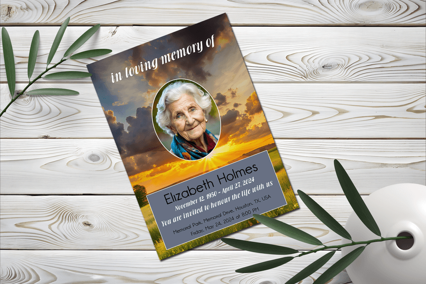 Celebration of Life Invitations