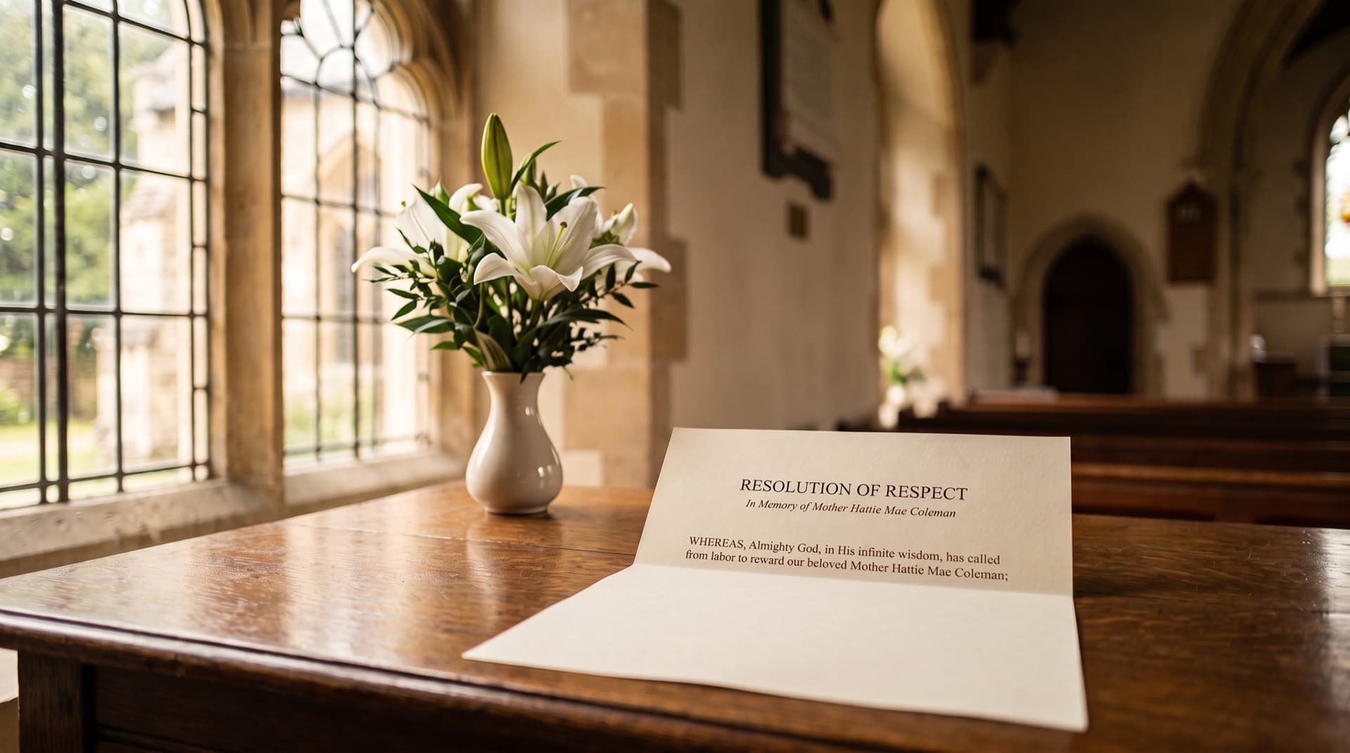 Funeral Resolution