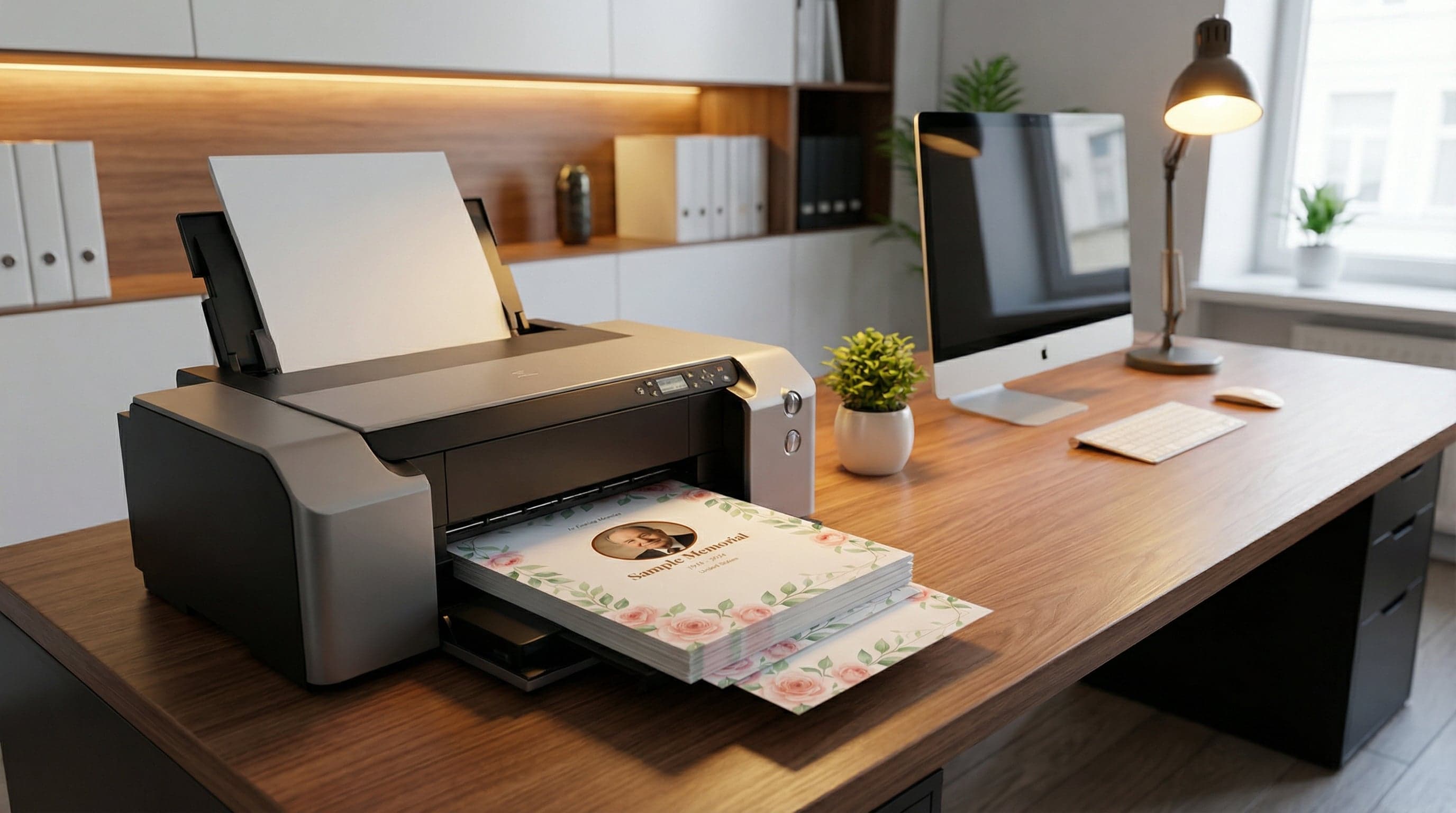 Funeral brochure template designed in FuneralFolio