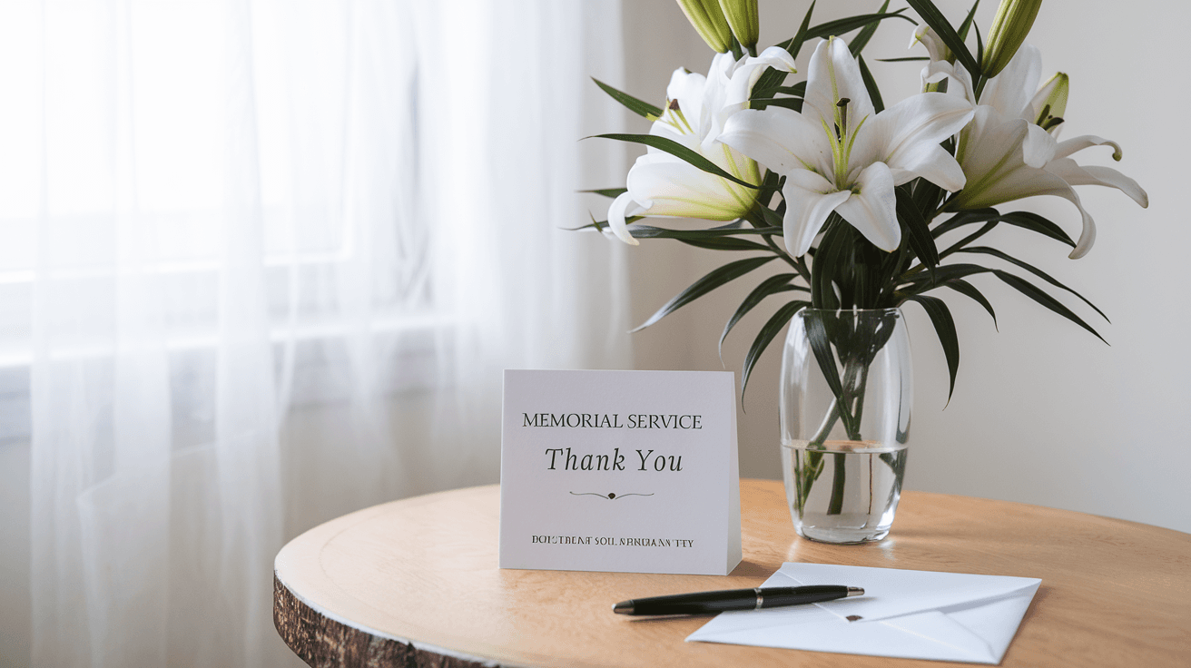 10 Tips for Writing Memorial Service Thank You Notes