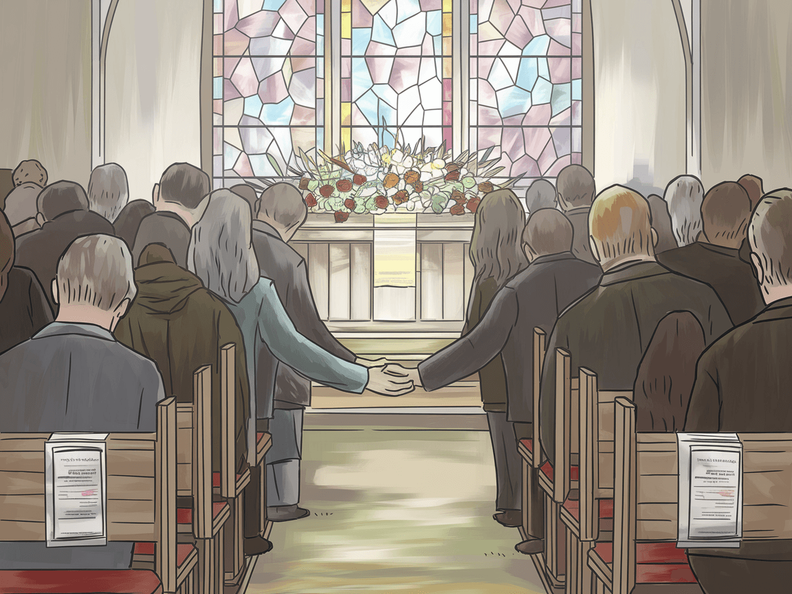 Creating a Funeral Program Order of Service