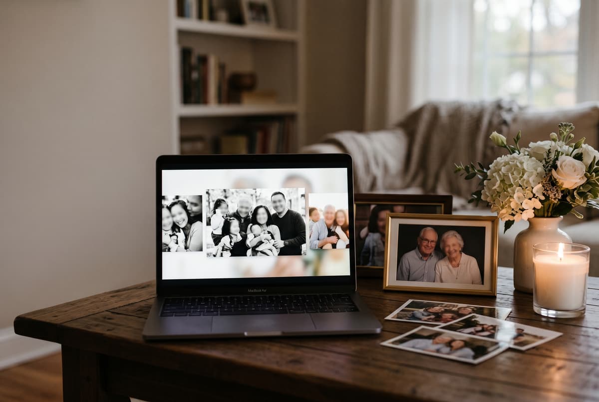 Funeral Slideshow: How to Create a Moving Photo Tribute