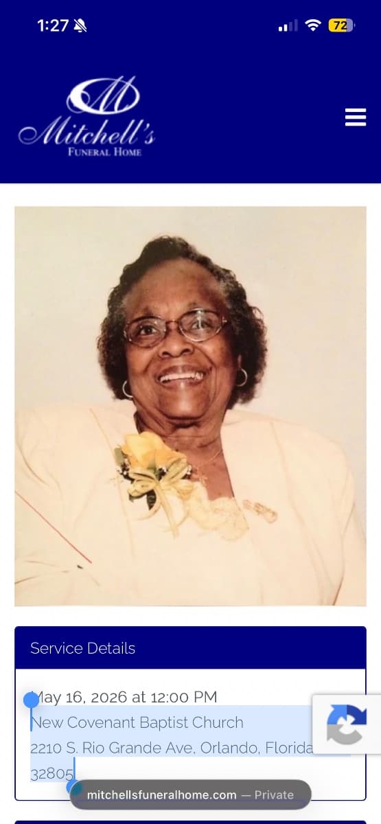 Photo of Rosa Mae Andrews