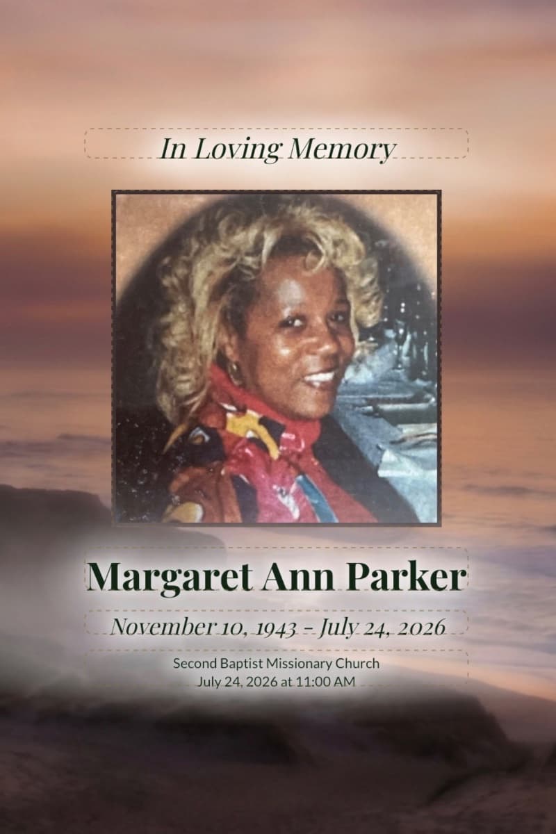 Photo of Margaret Ann Parker