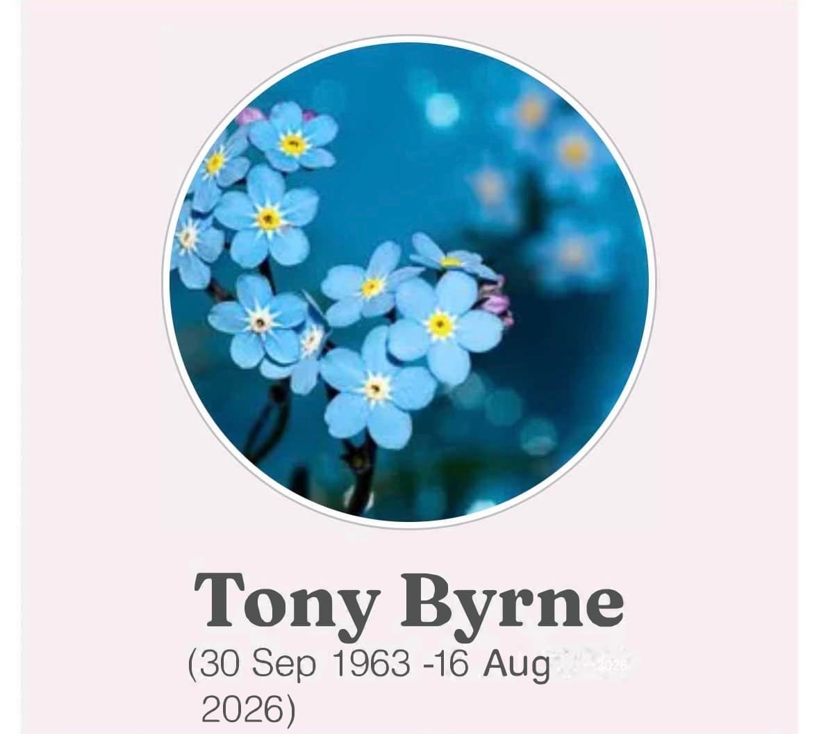 Photo of Tony Bryne