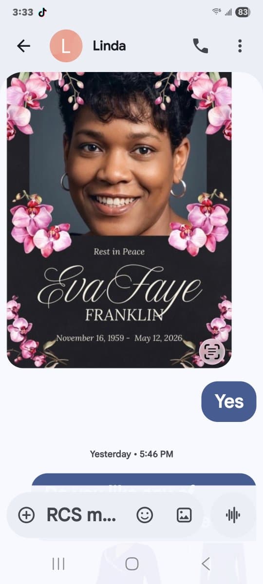 Photo of Eva Faye Franklin
