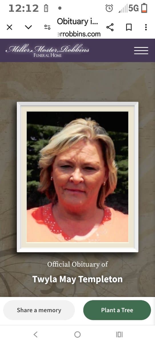 Photo of Twyla Mae Templeton