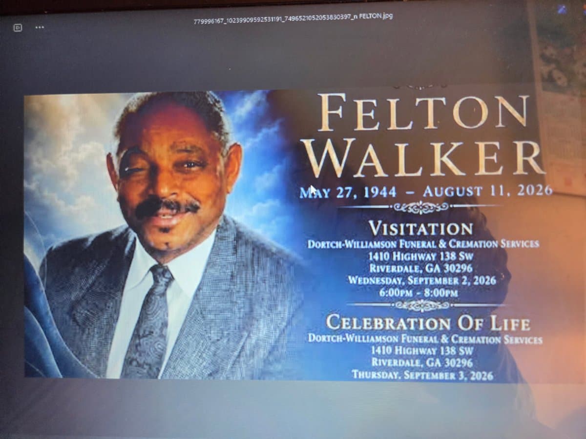 Photo of REVEREND FELTON WALKER