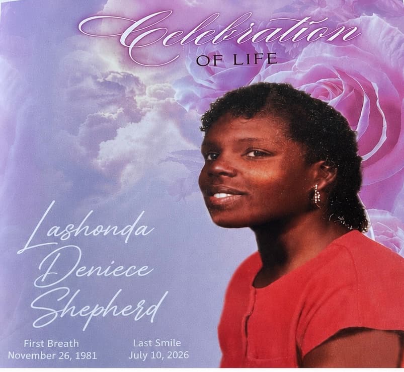 Photo of Lashonda deniece shepherd