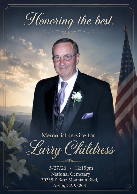 Photo of LARRY Allen Childress