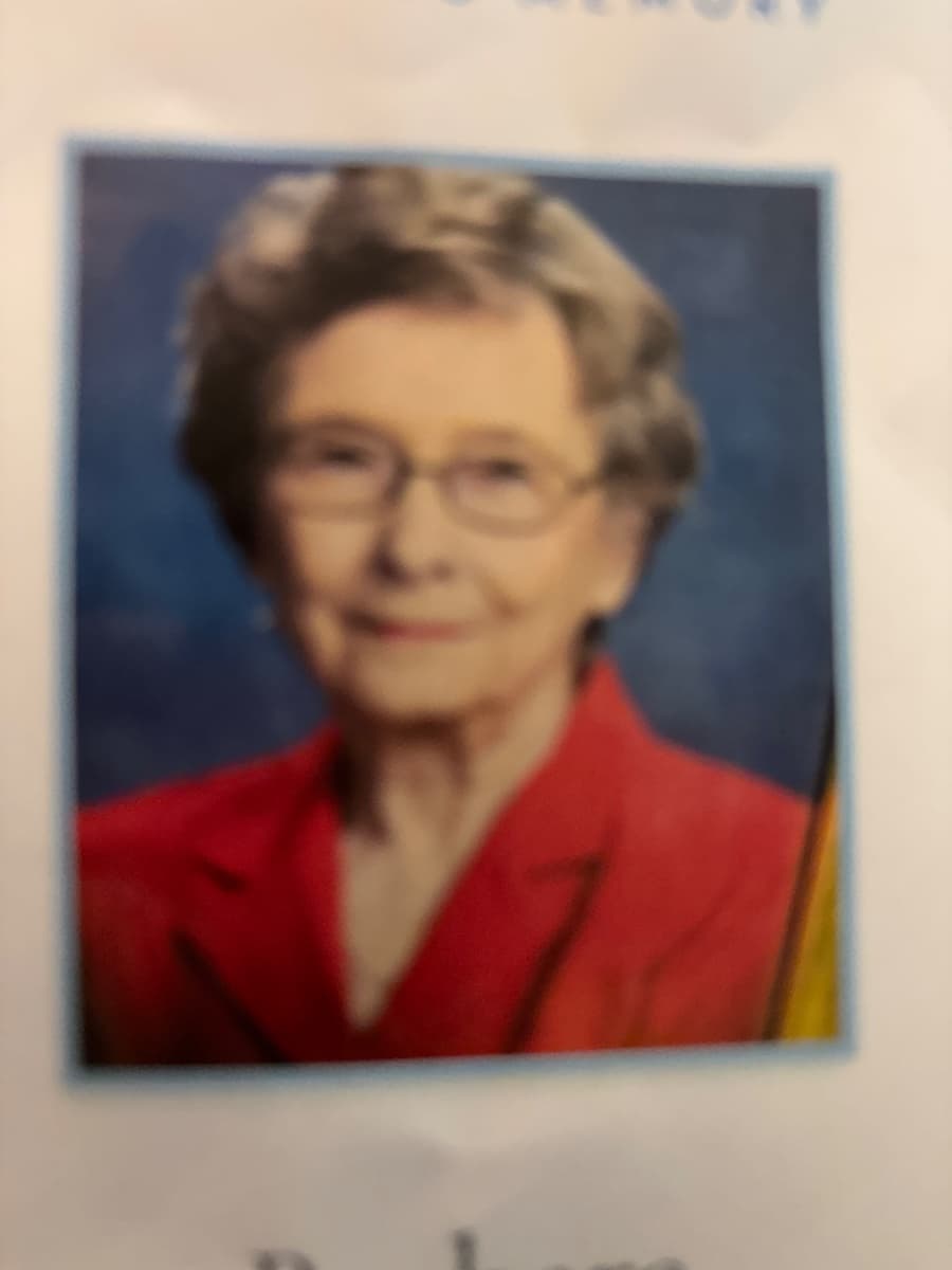 Photo of Barbara Ann Unangst